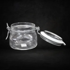 glass jar with lid