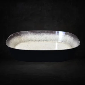 plastic beige serving dish 32 cm