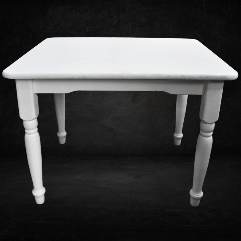 white wooden dressing table